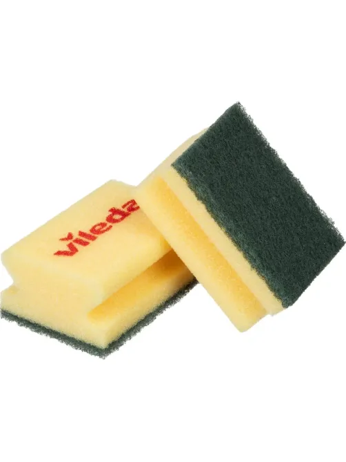 Губки абразивная Vileda Professional средней жесткости 9,5x, 10 шт.125604