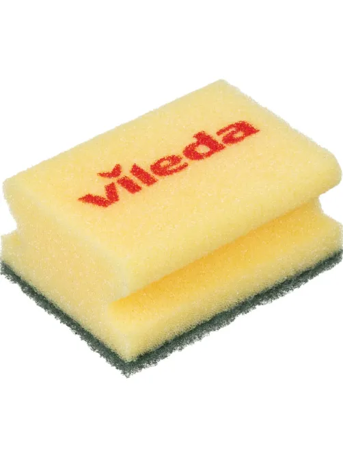 Губки абразивная Vileda Professional средней жесткости 9,5x, 10 шт.125604