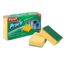Губки для мытья посуды 3шт/уп. PACLAN