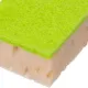 Губки для мытья посуды Master FRESH XL 100х70х33мм 5шт/уп