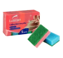 Губки для посуды Luscan 80х50х26мм 5шт/уп