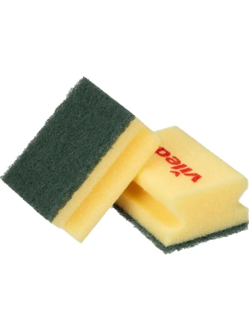 Губки абразивная Vileda Professional средней жесткости 9,5x, 10 шт.125604