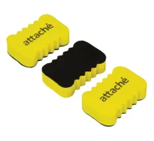 Губка-стиратель для маркерных досок Attache Economy, 5.5x3.5x1.5cм,3 шт/уп