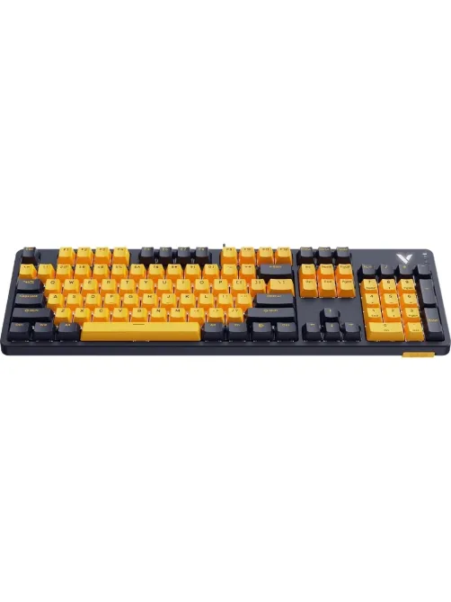 Клавиатура RAPOO игров.механич.проводная V500PRO, цвет - желтый/синий