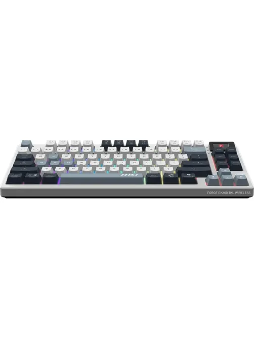 Клавиатура MSI (S11-43RUP01-HH9)Forge GK600 механ.бел/син USB BT/R gamer L