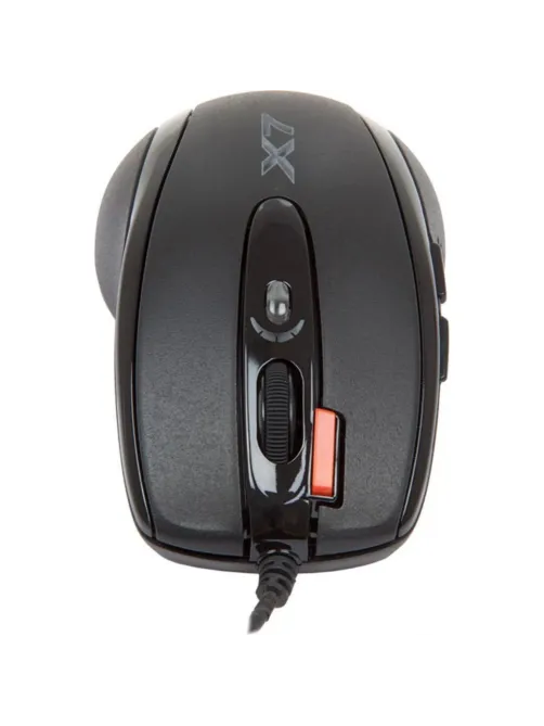 Мышь компьютерная A4Tech X-710BK чер опт (2000dpi) USB (7but)
