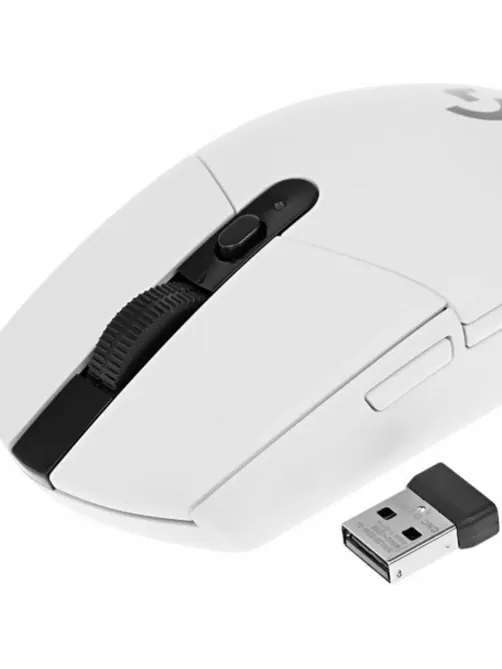 Мышь компьютерная Logitech G304 Lightspeed игров.беспров.USB[910-005295]бел