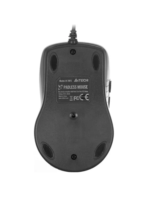 Мышь компьютерная A4Tech V-Track Padless N-70FX чер опт (1600dpi) USB