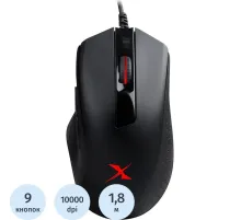 Мышь компьютерная A4Tech Bloody (X5 Max) черный/оптическая/10000dpi/9кн