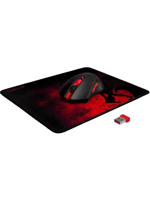 Мышь компьютерная Redragon беспроводн.+коврик (игр.набор) M601WL-BA (78227)