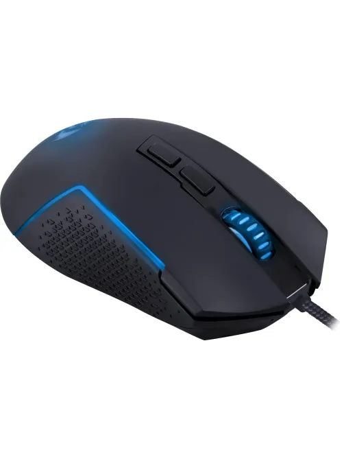 Мышь компьютерная Redragon Trident Lite (72018)игр. черн,RGB,7кн,8000dpi