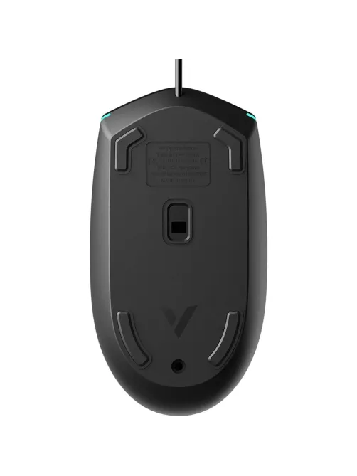 Мышь компьютерная RAPOO игровая проводная V11S, цвет - черный