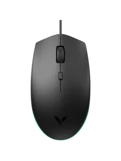 Мышь компьютерная RAPOO игровая проводная V11S, цвет - черный