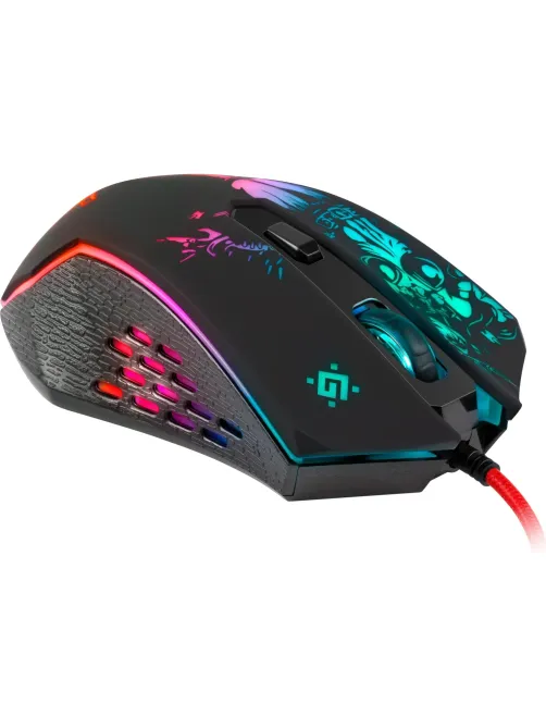 Мышь компьютерная Defender Sin'Sister GM-933 проводн.игр.6кн,7200dpi 52933