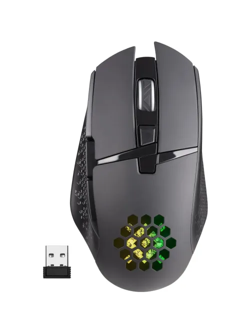 Мышь компьютерная Defender Glory GM-514 черн,LED,7D,400мАч,3200dpi (52514)