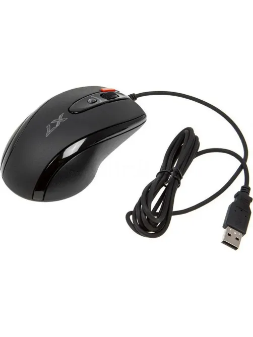 Мышь компьютерная A4Tech X-718BK чер опт (3000dpi) USB (6but)
