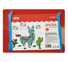 Доска для лепки Комус Класс ColorPics красная А5 с 2-я стеками, цв(979113)