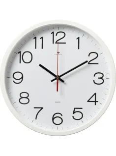 Часы настенные круг d=30см, корпус белый Классика арт.3027-121W