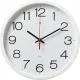 Часы настенные круг d=30см, корпус белый Классика арт.3027-121W