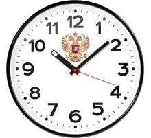Часы настенные Troyka модель77, диаметр 305 мм,  пластик 77770732