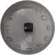 Часы настенные, круглые, белый, пластик, ?35см PL200924