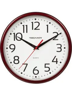 Часы настенные Troyka 91931912 круг., d225мм, плав.ход, пластик
