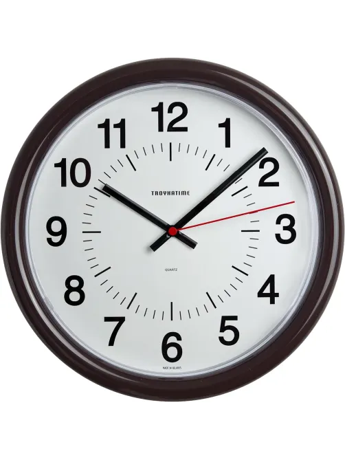 Часы настенные пластиковые, модель 02, диаметр 245 мм, 21234211