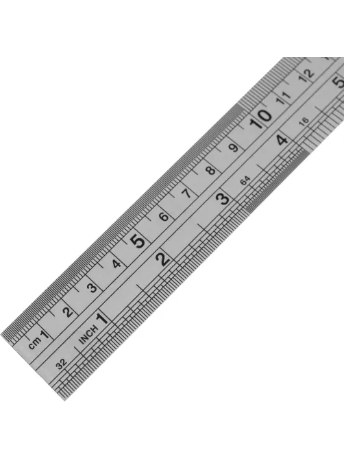 Линейка металлическая 30см Attache  (12х1 )