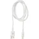 Кабель 2,4A, 1м, USB - Lightning, TPE, силикон, белый BT-JCBL-005/U28