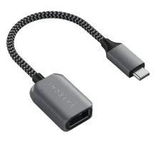 Кабель адаптер Satechi USB-C to USB 3.0. Цвет серый космос