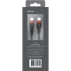 Кабель USB PERO DC-10 PD Type-C to Type-C, 5A, 100W, 1.5m, Black