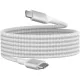 Кабель Belkin (CAB015bt2MWH)BoostCh.240W USB-C to USB-C Braided 2м белый
