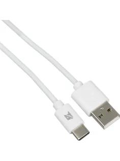 Кабель  U152/BT-JCBL-003, 2,4A, 1м, USB - Type-C, TPE, белый
