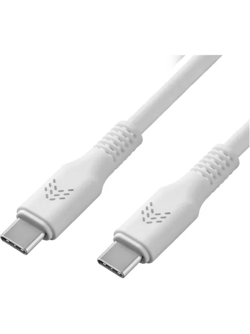 Кабель зарядный Rocket Flex TPE USB-C/USB-C 1 м,белый (RDC511WH01FL-CC)