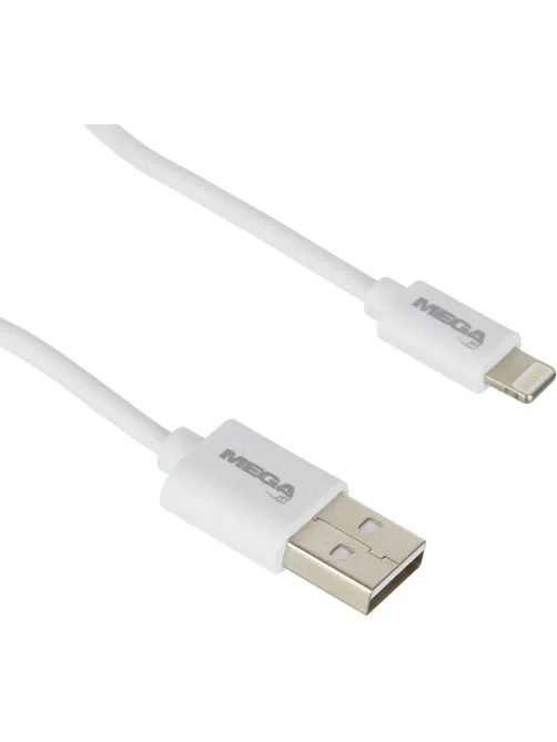 Кабель 2,4A, 1м, USB - Lightning, TPE, белый BT-JCBL-002/U152