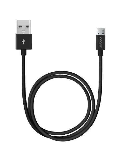 Кабель Deppa USB-microUSB, 1.2м, черный