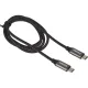 Кабель 100W, 5A, 1м, Type-C to Type-C, for MacBook, черный BT-JCBL-008/U178