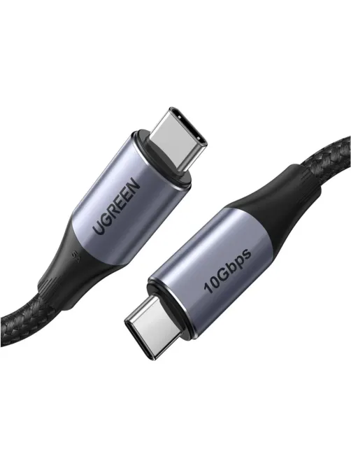 Кабель UGREEN для зарядки и передачи данных USB C 3.1 Gen 2 5A, 1 м (80150)