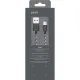 Кабель USB PERO DC-04 micro-USB, 2,5А, 2м, Silver-black