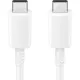 Кабель Samsung USB-C - USB-C 1m 5A EP-DN975 Белый (EP-DN975BWEGWW)