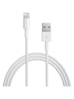 Кабель Apple Lightning - USB Cable (2 m), бел, MD819ZM/A