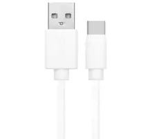 Кабель PERO, DC-03, Type-C, 3А, 2м, Fast charge, белый