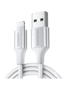 Кабель UGREEN для зарядки и передачи данных USB A 2.0 MFI, 1,5 м (60162)