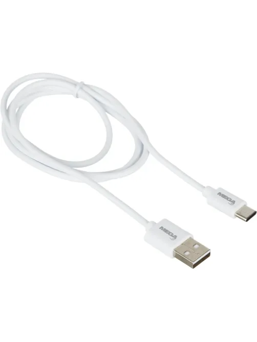Кабель  U152/BT-JCBL-003, 2,4A, 1м, USB - Type-C, TPE, белый