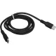 Кабель зарядный Rocket Flex TPE USB-C/USB-C 1 м, 60W, чер(RDC516BL01FL-CС)