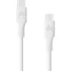 Кабель зарядный Rocket Flex TPE USB-C/USB-C 1 м,белый (RDC511WH01FL-CC)