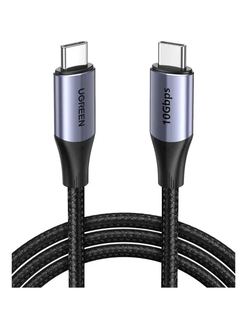 Кабель UGREEN для зарядки и передачи данных USB C 3.1 Gen 2 5A, 1 м (80150)