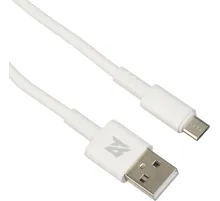 Кабель 2,4A, 1м, USB - Micro-USB, TPE, силикон, белый BT-JCBL-007/U28