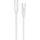 Кабель USB PERO DC-08 PD Type-C to Type-C, 1m, White