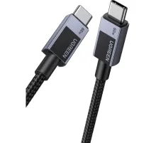 Кабель UGREEN L524 (55765) USB-C to USB-C PD 3A 1м серый космос